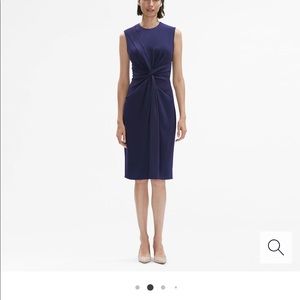 MM Lafluer Taylor Dress Deep Indigo